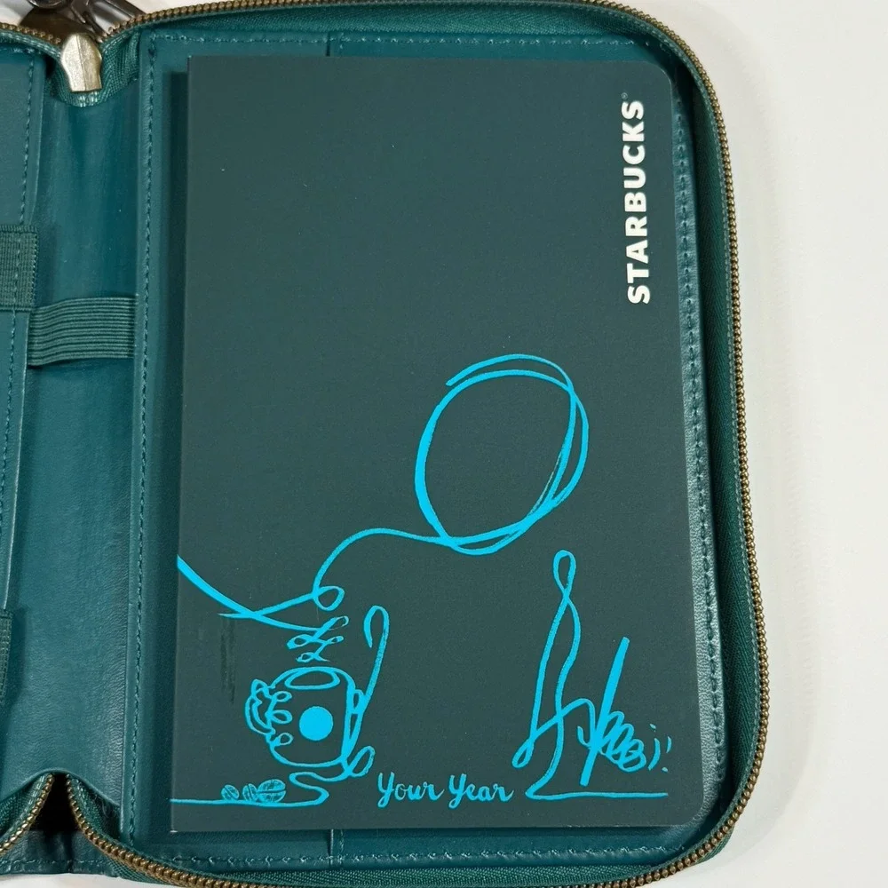 2019 Starbucks‎ Travel Planner Journal Siren Mermaid Teal Asia Philippines NEW